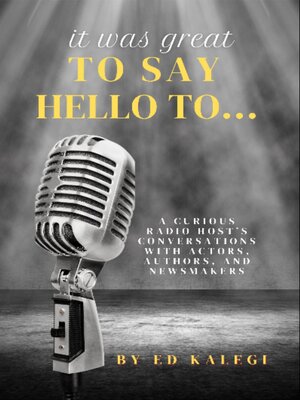 cover image of It Was Great to Say Hello To...